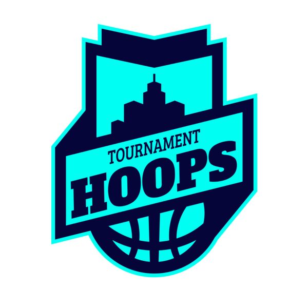 Hoops Tournament Basketball logo template Miniaturansicht