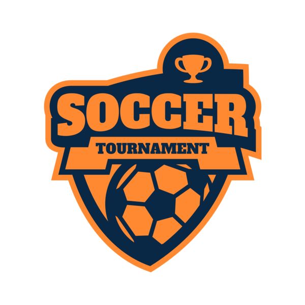 Soccer Tournament league logo template Miniaturansicht