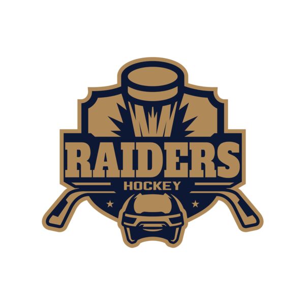 Raiders Hockey logo template Miniaturansicht