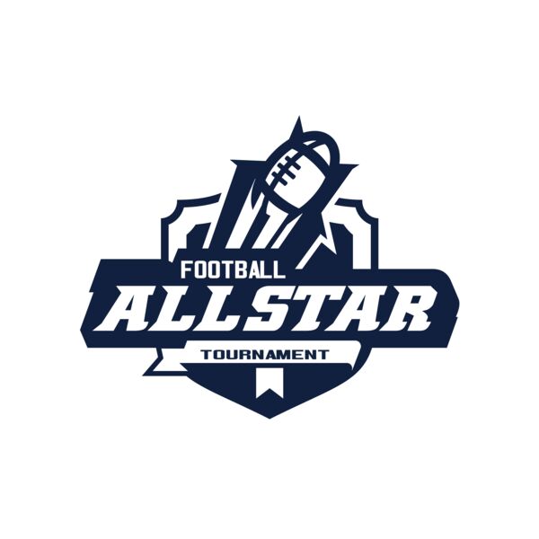 Allstar Tournament Football logo template Miniaturansicht