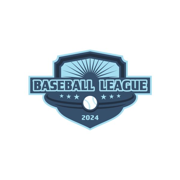 Baseball League Logo 01 Miniaturansicht