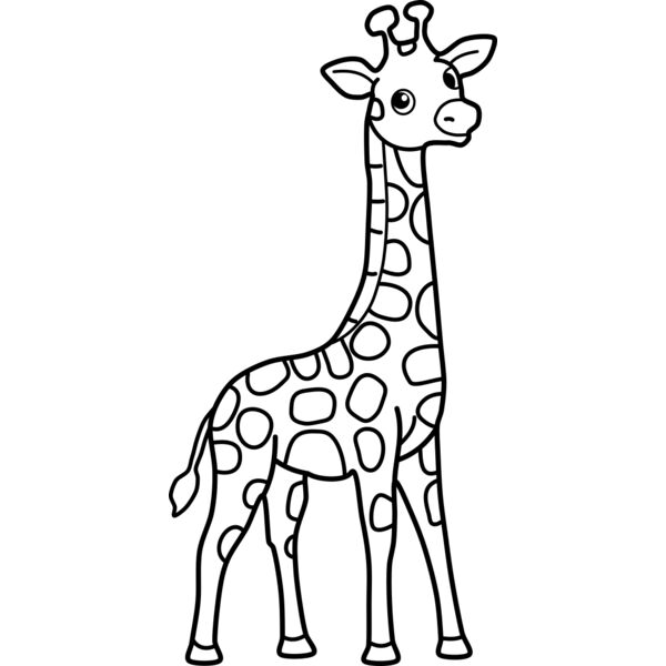 Giraffe   Clipart 3 Miniaturansicht