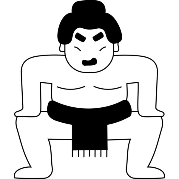 Sumo Wrestler Art Miniaturansicht