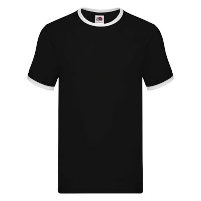 Ringer Tee T-Shirt | Fruit of the Loom Miniaturansicht