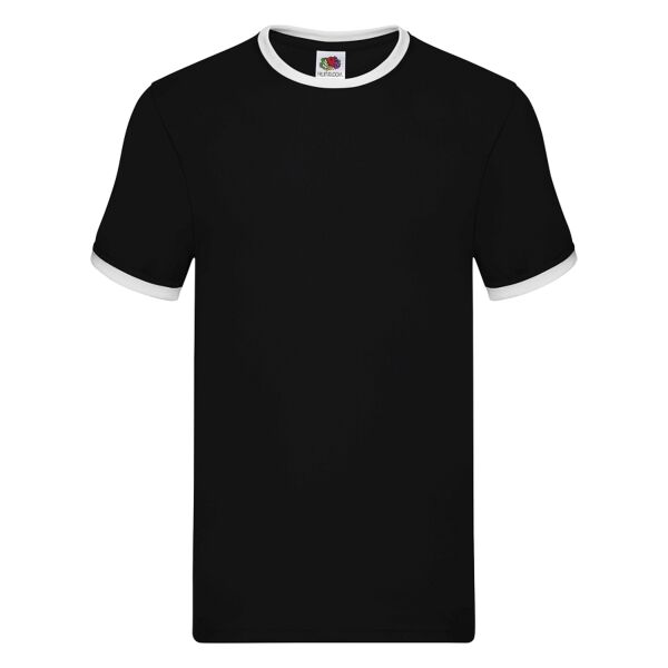 Ringer Tee T-Shirt | Fruit of the Loom Miniaturansicht