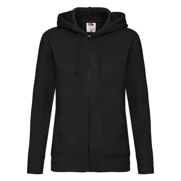 Premium Hooded Sweatshirt Jacket Lady-Fit | Fruit of the Loom Miniaturansicht