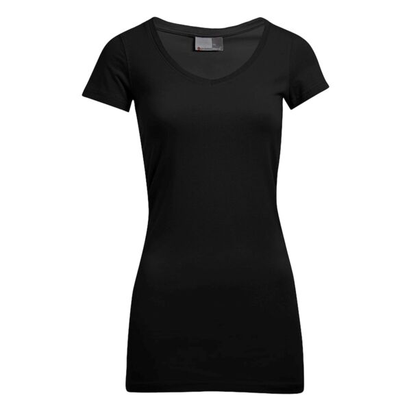 Women´s Slim Fit V-Neck-T Long T-Shirt | Promodoro Miniaturansicht