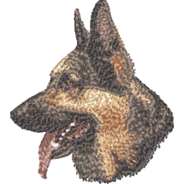 Deutscher Schäferhund Kopf 6 Miniaturansicht