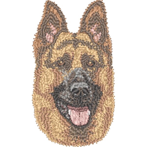 Deutscher Schäferhund Kopf 11 Miniaturansicht
