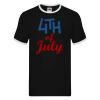 Ringer Tee T-Shirt | Fruit of the Loom Miniaturansicht