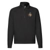 Premium Zip Neck Raglan Sweatshirt | Fruit of the Loom Miniaturansicht