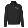 Premium Zip Neck Raglan Sweatshirt | Fruit of the Loom Miniaturansicht