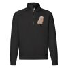 Premium Zip Neck Raglan Sweatshirt | Fruit of the Loom Miniaturansicht