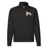 Premium Zip Neck Raglan Sweatshirt | Fruit of the Loom Miniaturansicht