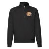 Premium Zip Neck Raglan Sweatshirt | Fruit of the Loom Miniaturansicht